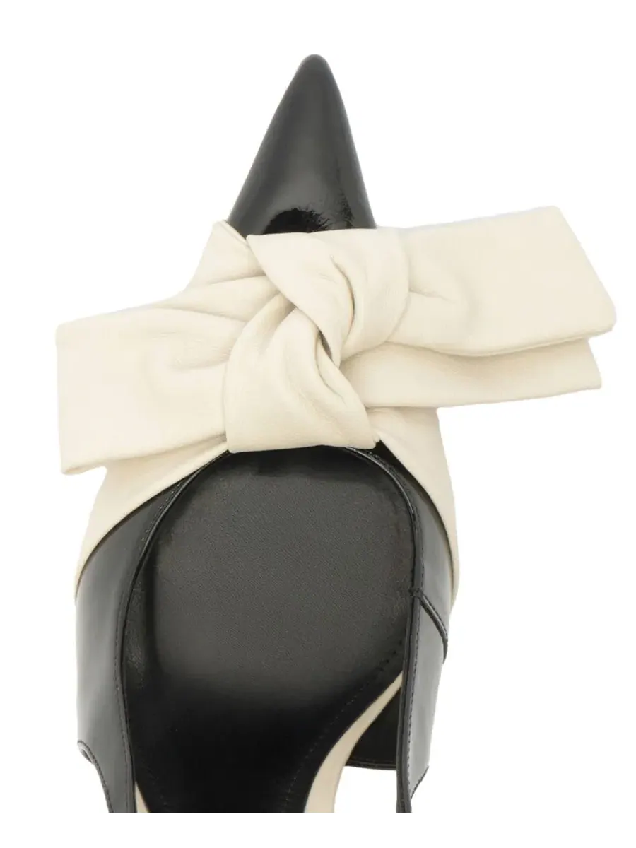 Туфли-лодочки Liora Bow Slingback Pumps Schutz — изображение 9 из 13, черный