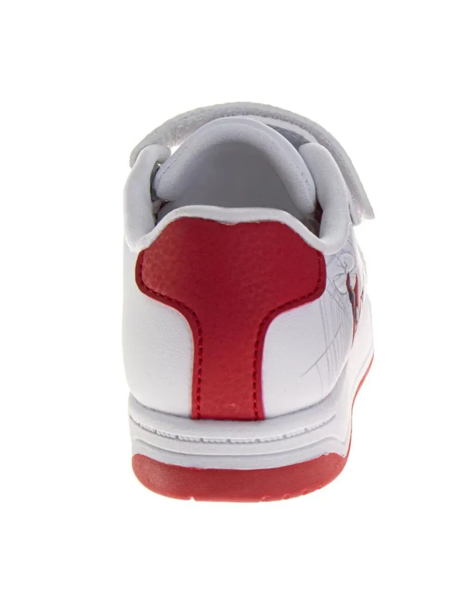 Кроссовки детские с принтом Spider-Man, модель Web-Slinger Sneakers Spider-Man — изображение 3 из 7, белый красный