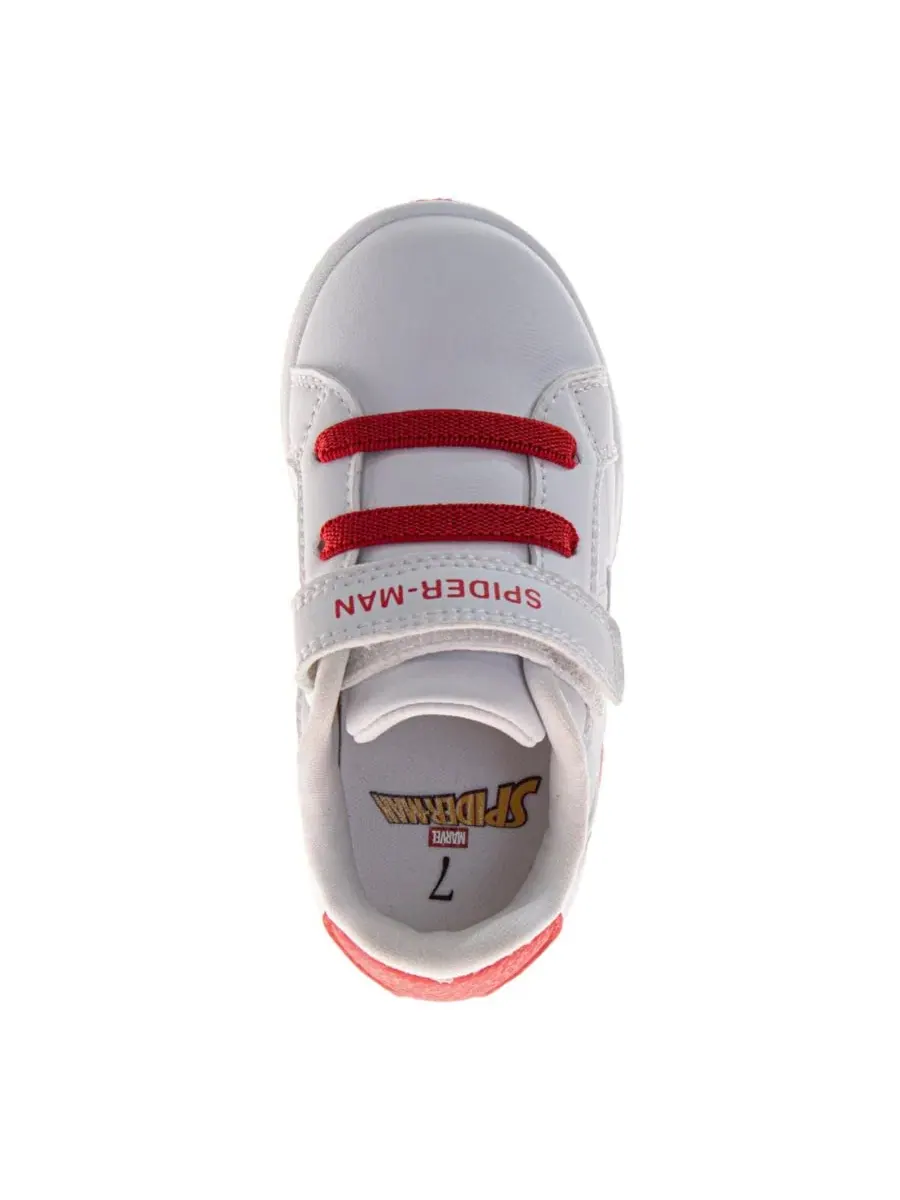 Кроссовки детские с принтом Spider-Man, модель Web-Slinger Sneakers Spider-Man — изображение 6 из 7, белый красный