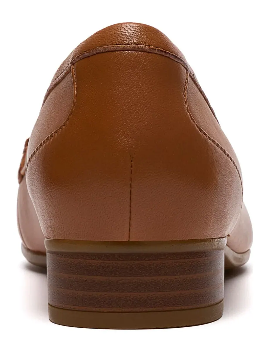 Лоферы женские Clarks Juliet Mia, с закругленным носком — изображение 3 из 6, бежевый
