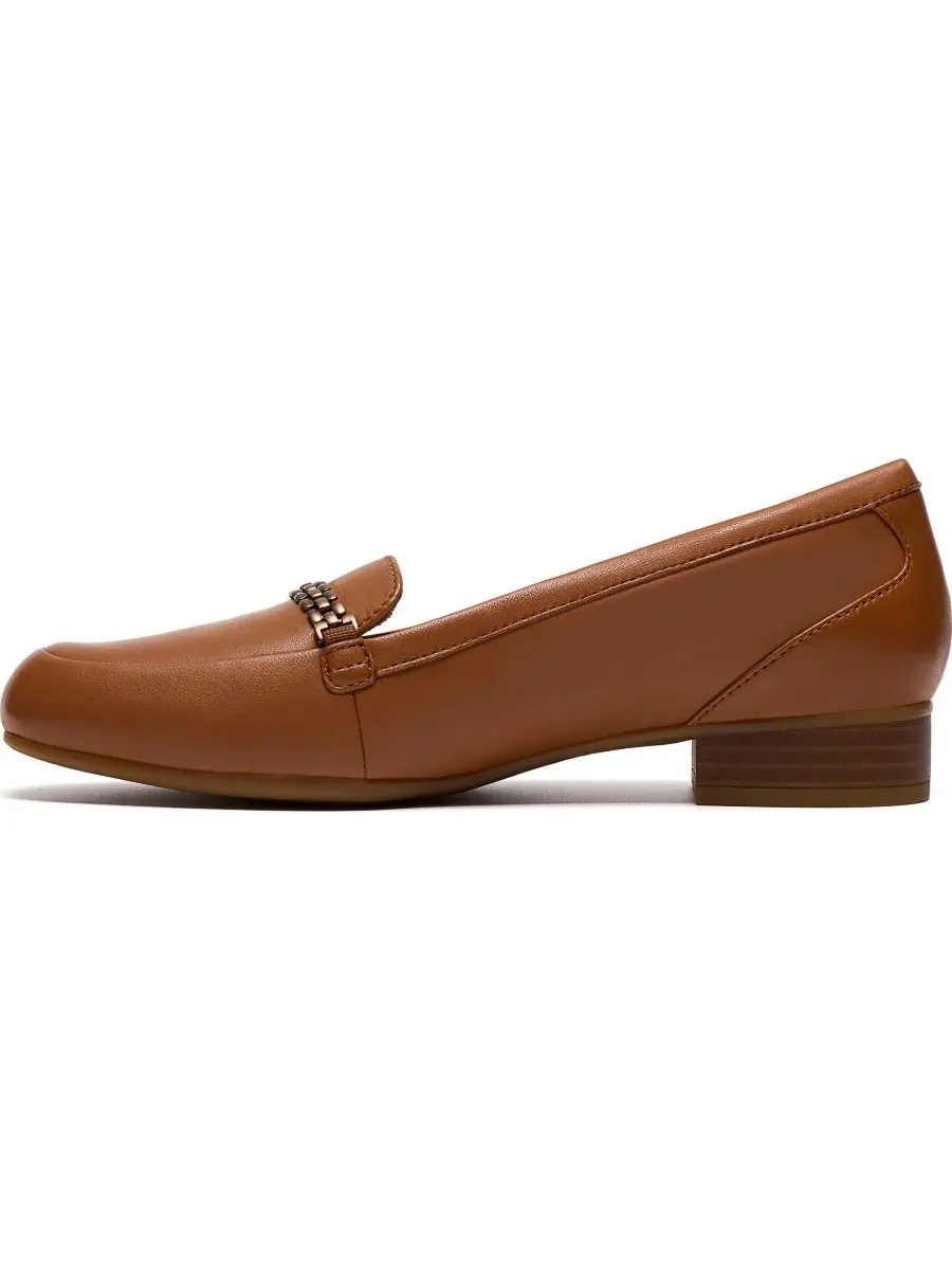 Лоферы женские Clarks Juliet Mia, с закругленным носком — изображение 6 из 6, бежевый