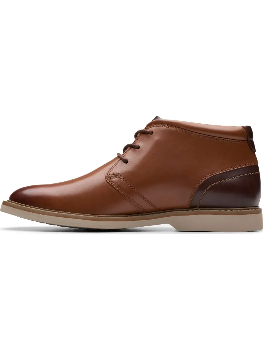 Ботинки мужские Clarks Radcliff Mid, кожаные — изображение 4 из 6, темный бежевый