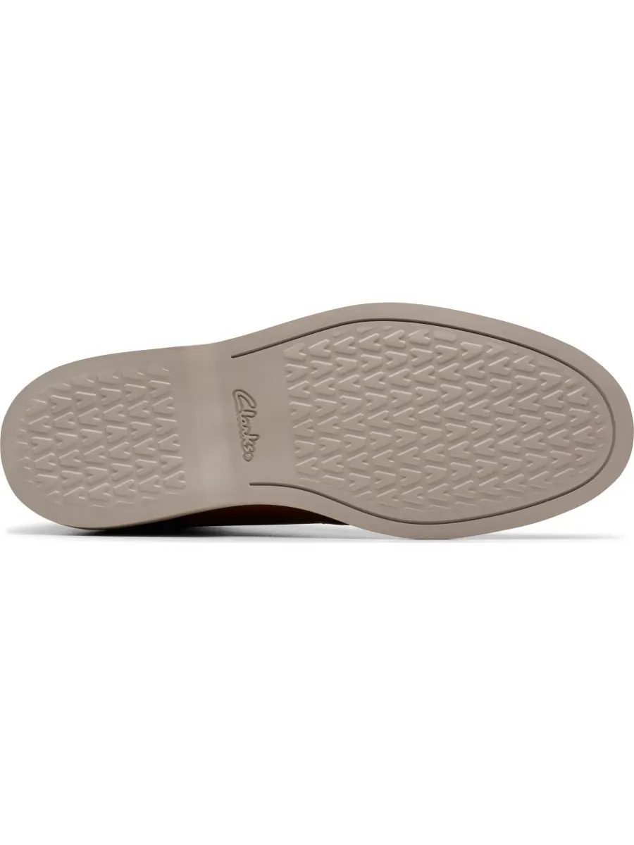 Ботинки мужские Clarks Radcliff Mid, кожаные — изображение 6 из 6, темный бежевый