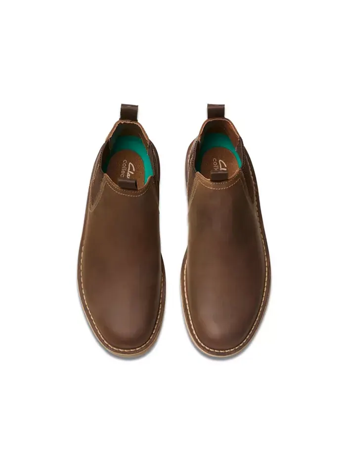 Мужские ботинки Clarks Shepton Easy — изображение 2 из 7, бежевый