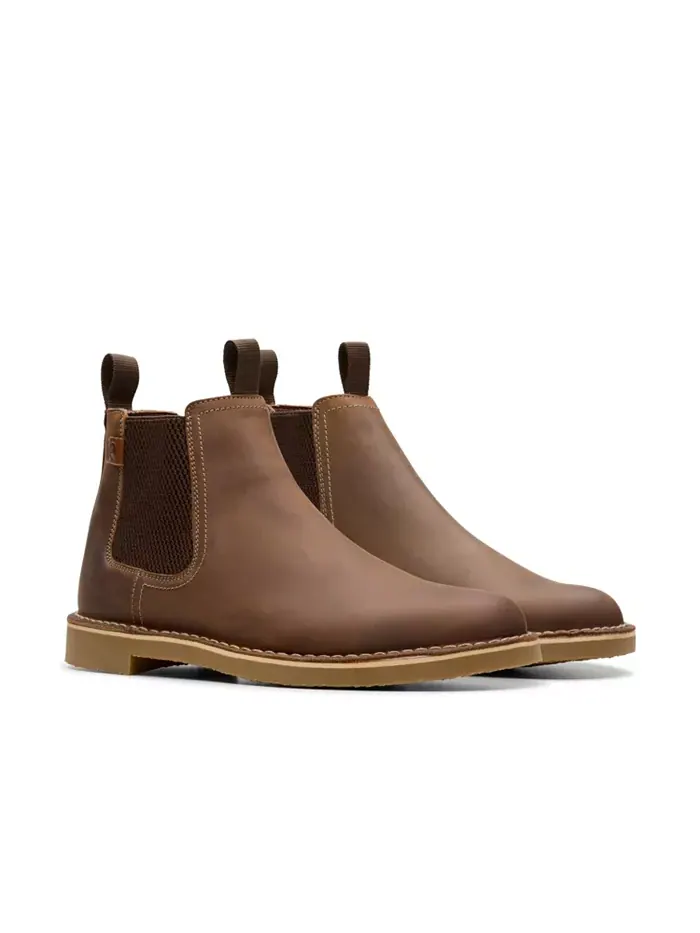 Мужские ботинки Clarks Shepton Easy — изображение 4 из 7, бежевый