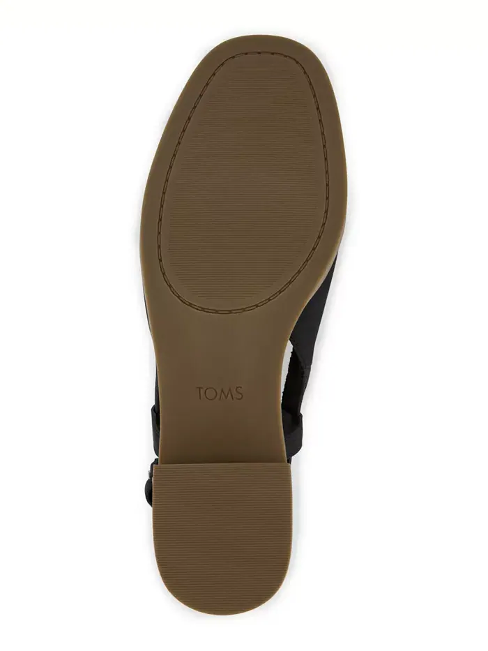 Женские сандалии Jaclyn на блоке с открытой пяткой TOMS — изображение 5 из 5, черный
