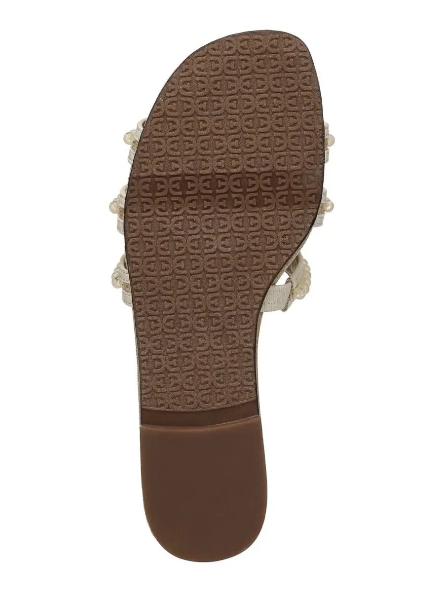 Женские сандалии Bay Tide Slide Sam Edelman, светло-миндальный/слоновый — изображение 5 из 5, светлый/слоновая кость