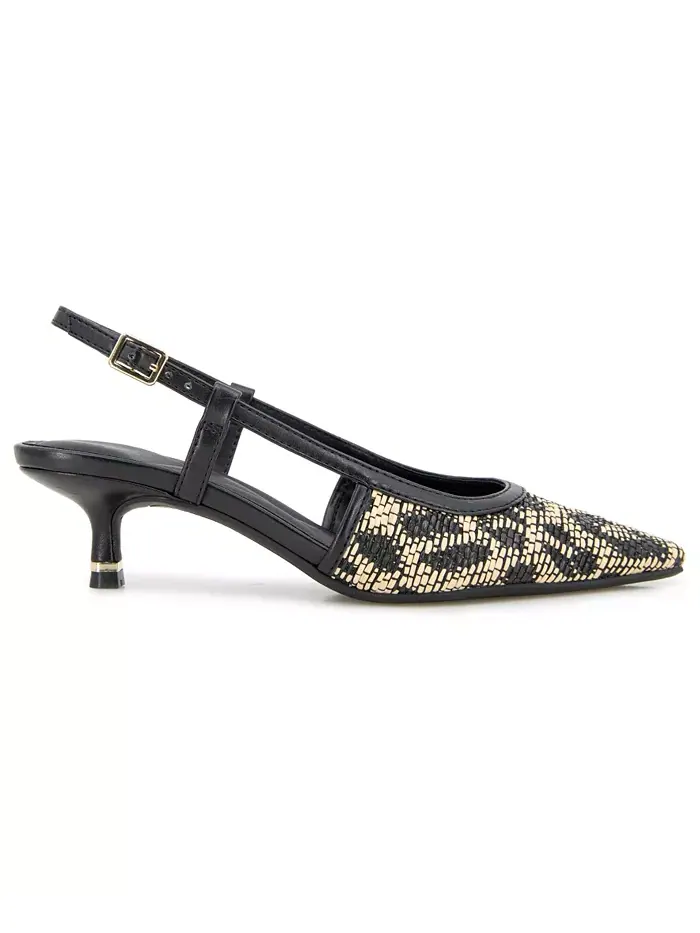Женские туфли-лодочки Martha на низком каблуке Kenneth Cole New York — изображение 2 из 8, натуральный черный