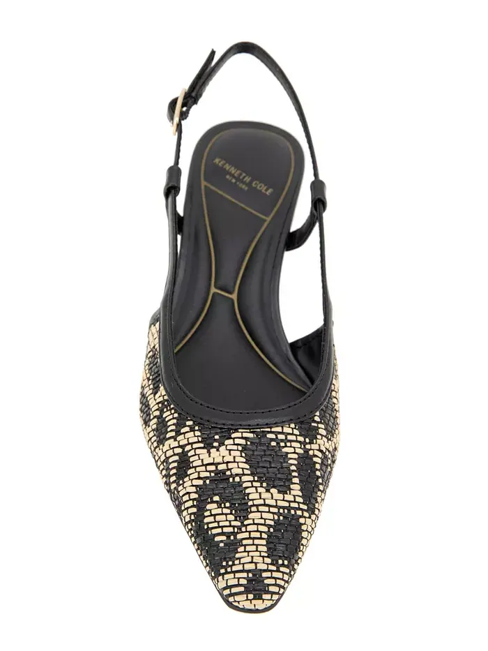 Женские туфли-лодочки Martha на низком каблуке Kenneth Cole New York — изображение 6 из 8, натуральный черный