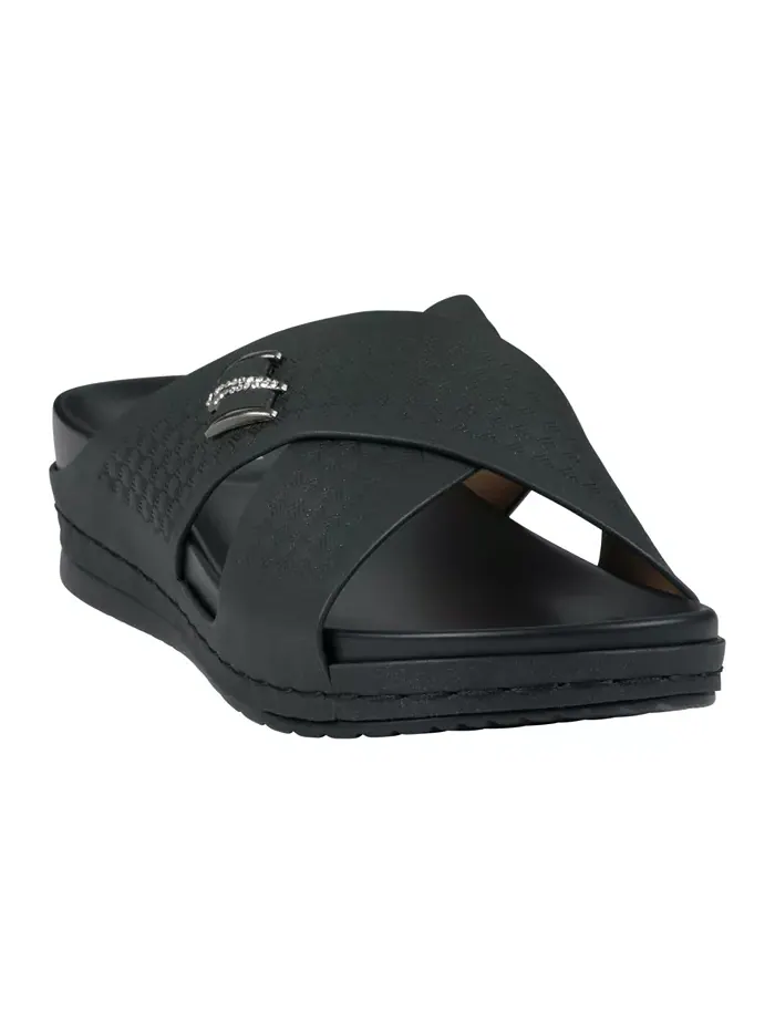 Женские сандалии-слипоны Carter на платформе GC Shoes — изображение 1 из 1, черный