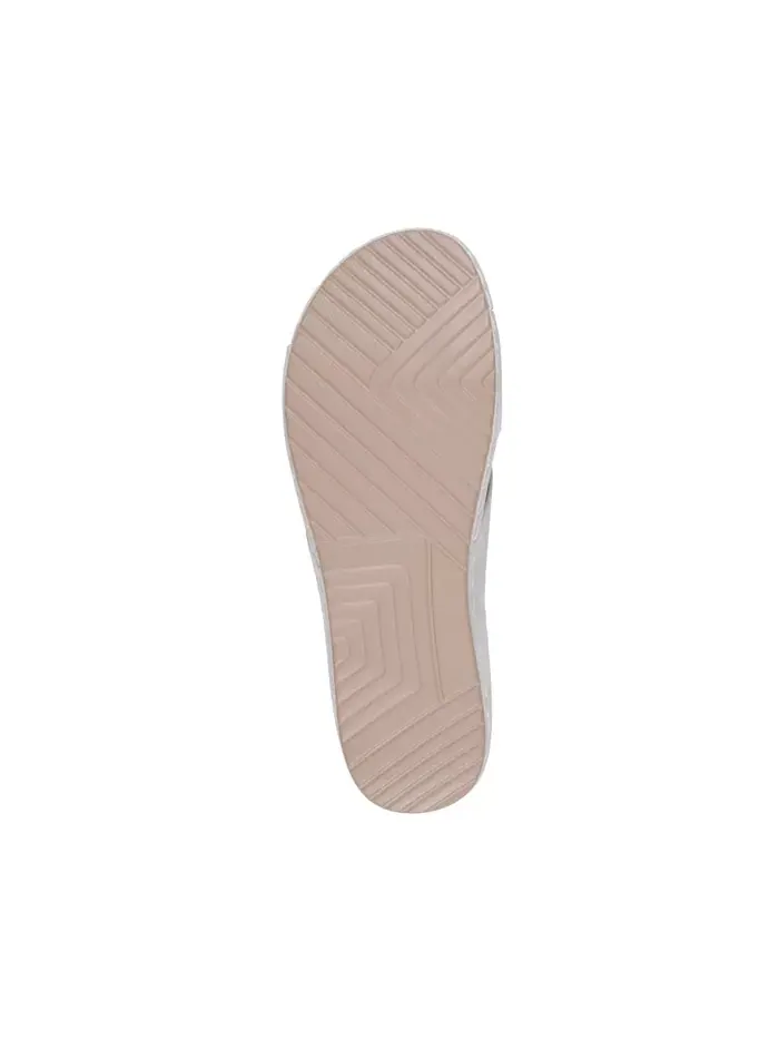 Женские сандалии-слипоны Carter на платформе GC Shoes — изображение 5 из 5, серебряный