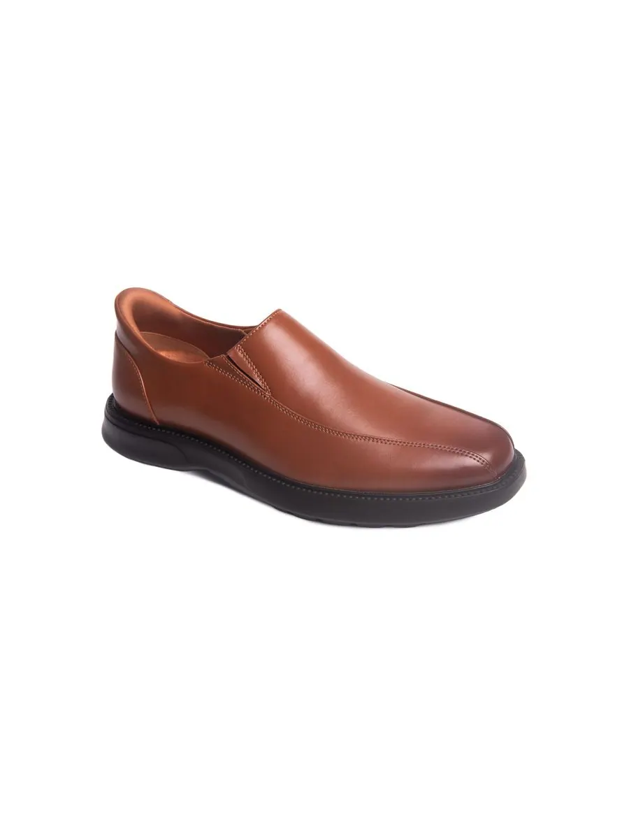 Мужские лоферы Shelby Road Hands-Free Slip On Technology Marc Joseph New York — изображение 1 из 5, коньячный