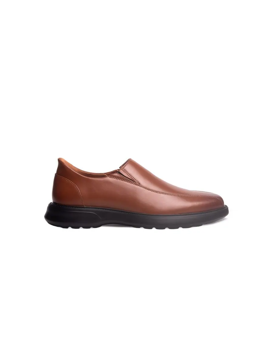 Мужские лоферы Shelby Road Hands-Free Slip On Technology Marc Joseph New York — изображение 5 из 5, коньячный