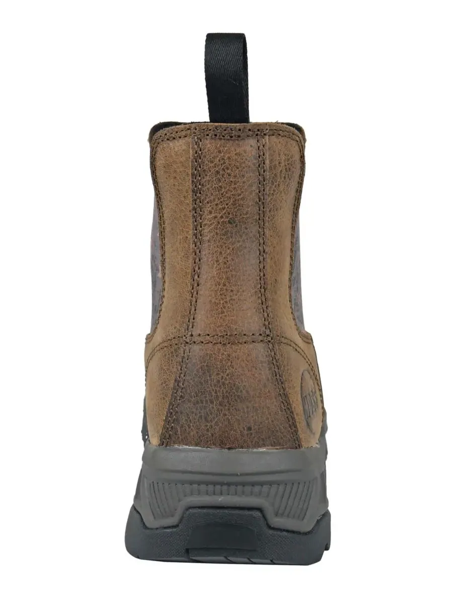 Мужские рабочие ботинки Old Glory с потертым композитным носком Hoss Boot Company — изображение 3 из 6, коричневый