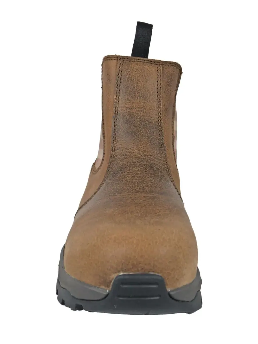 Мужские рабочие ботинки Old Glory с потертым композитным носком Hoss Boot Company — изображение 4 из 6, коричневый