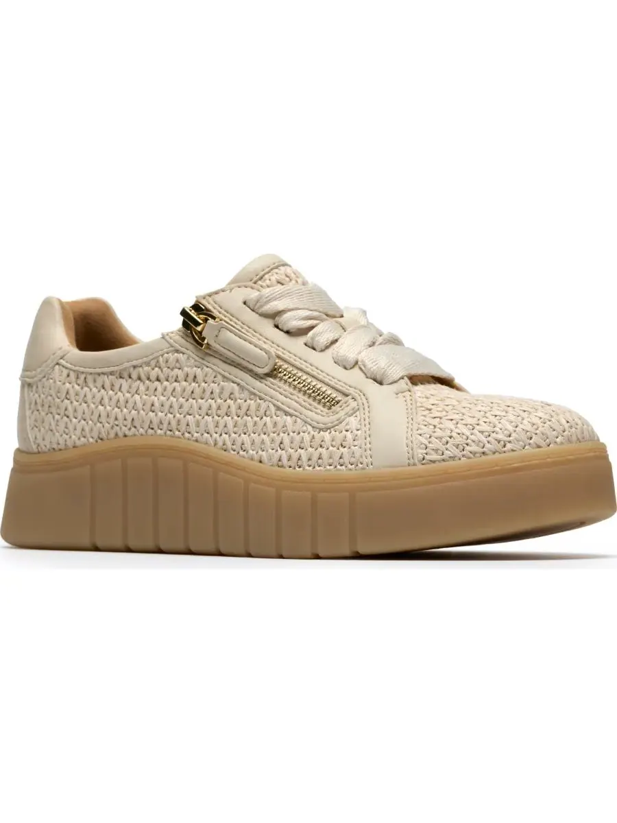 Кроссовки женские Clarks Mykah Joyfull на шнуровке, текстильные