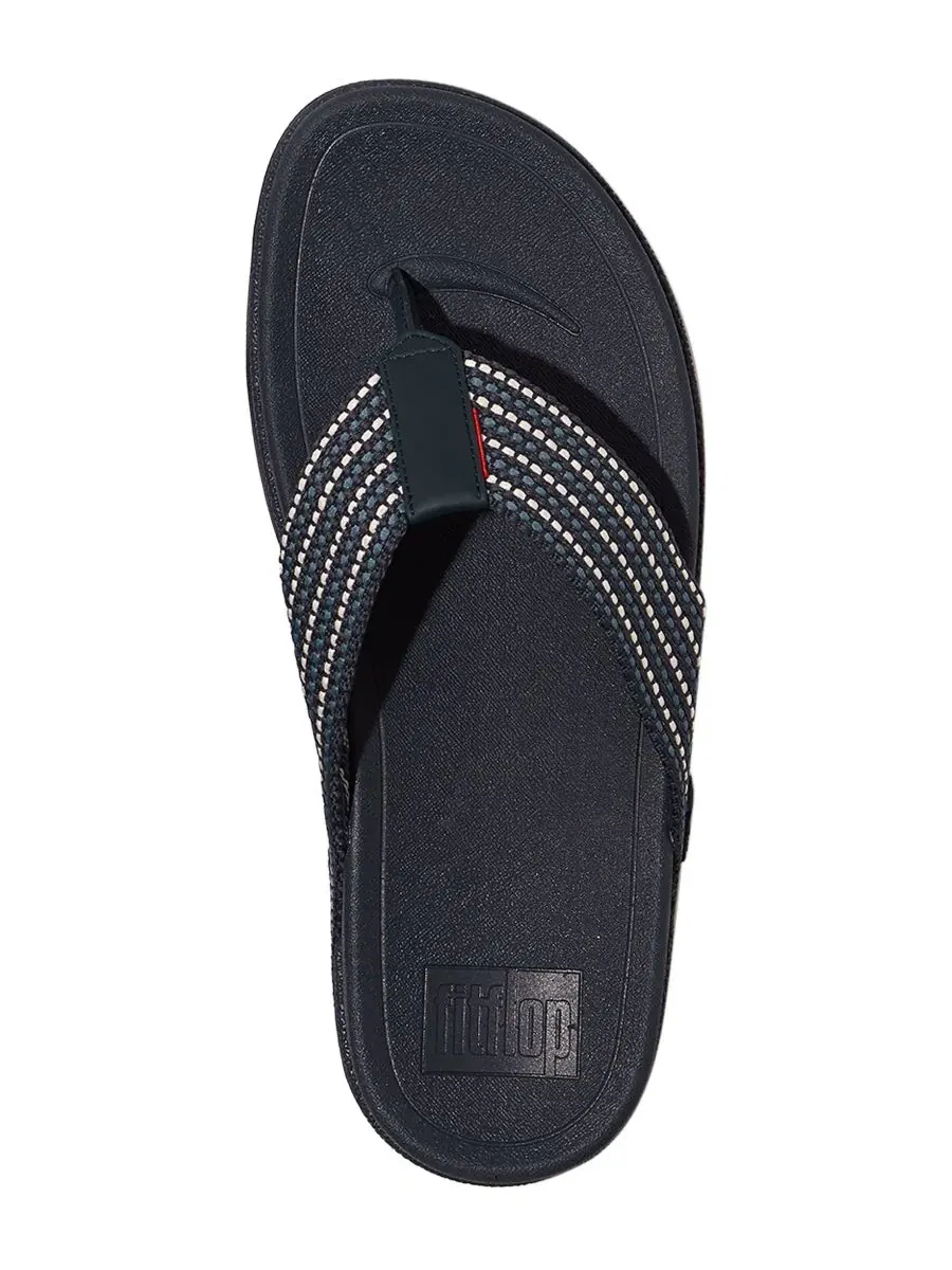 Мужские шлепанцы GF1 с трехцветной тесьмой Fitflop — изображение 3 из 4, темно-синий