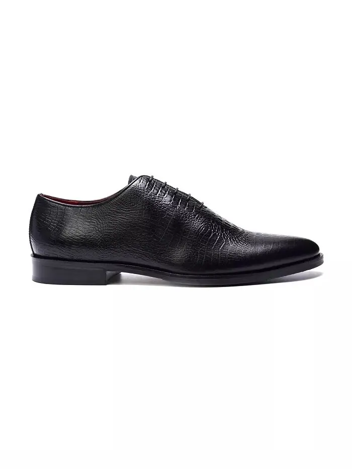 Мужские туфли Pedro Wholecut Oxford Carlos by Carlos Santana — изображение 2 из 5, черный