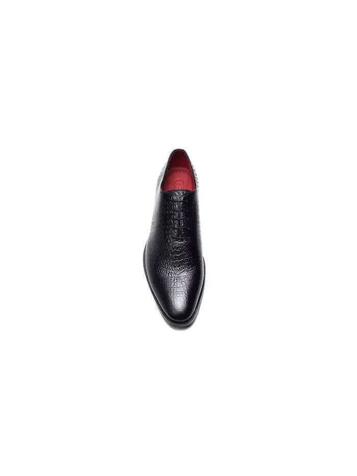 Мужские туфли Pedro Wholecut Oxford Carlos by Carlos Santana — изображение 3 из 5, черный