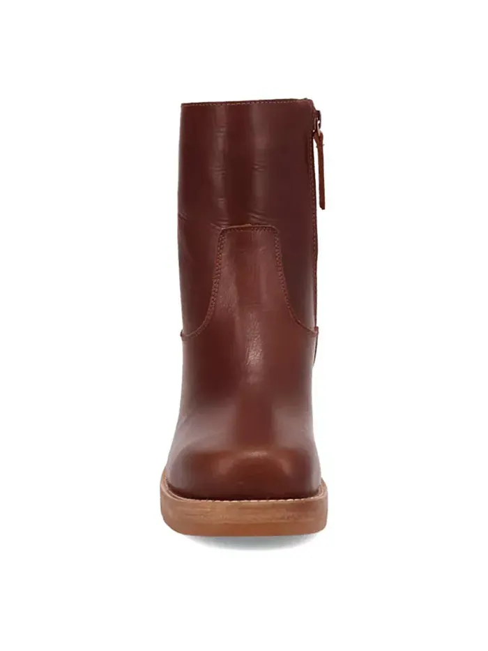 Женские ботинки Roxy Leather Bootie Dingo — изображение 4 из 7, коричневый