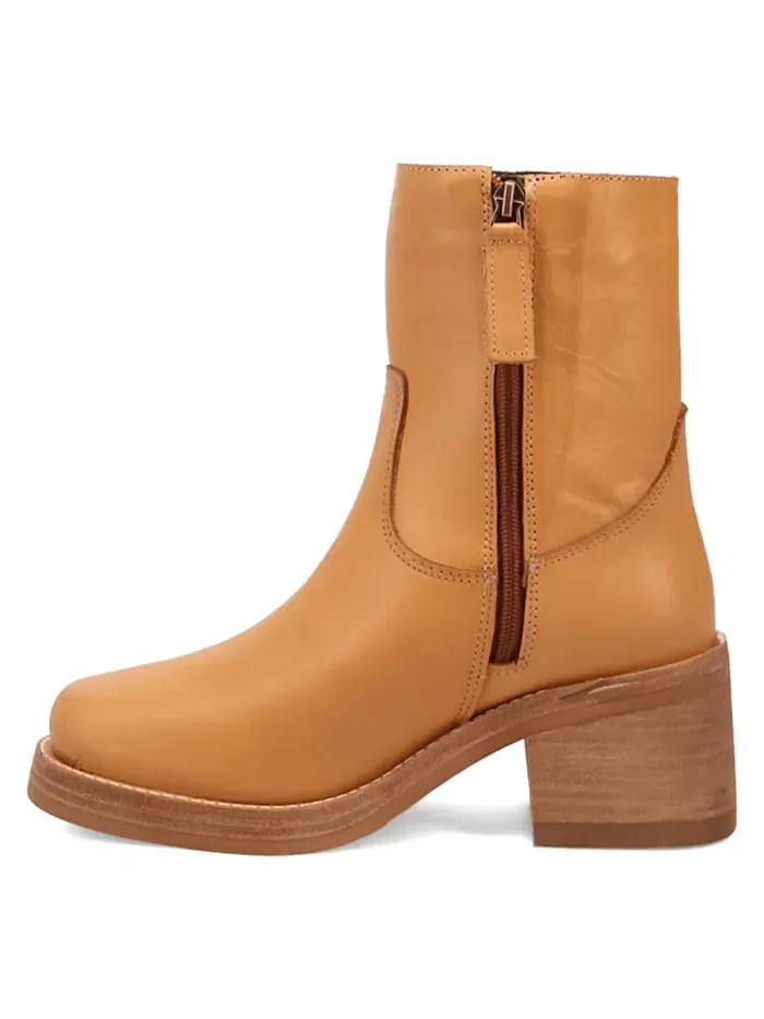 Женские ботинки Roxy Leather Bootie Dingo — изображение 7 из 7, желтый