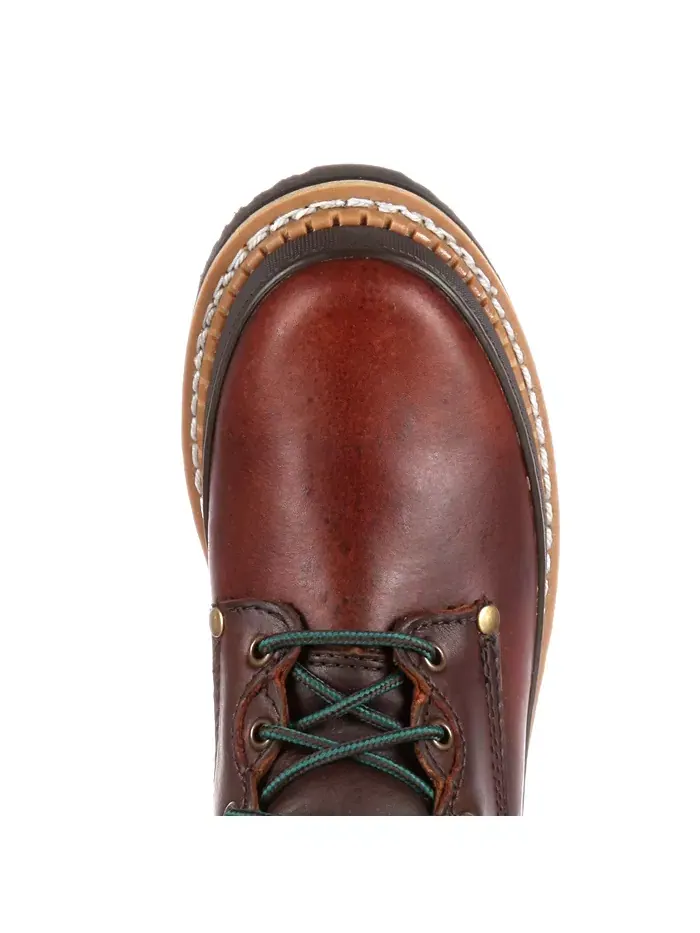 Мужские рабочие ботинки Georgia Giant Steel Toe 6" Georgia Boot — изображение 6 из 7, коричневый