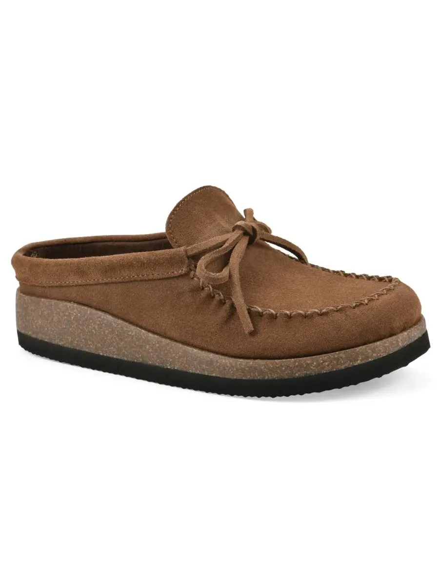 Мюли с закрытым носком Bayhead на плоской подошве White Mountain, New Chestnut Suede — изображение 1 из 6
