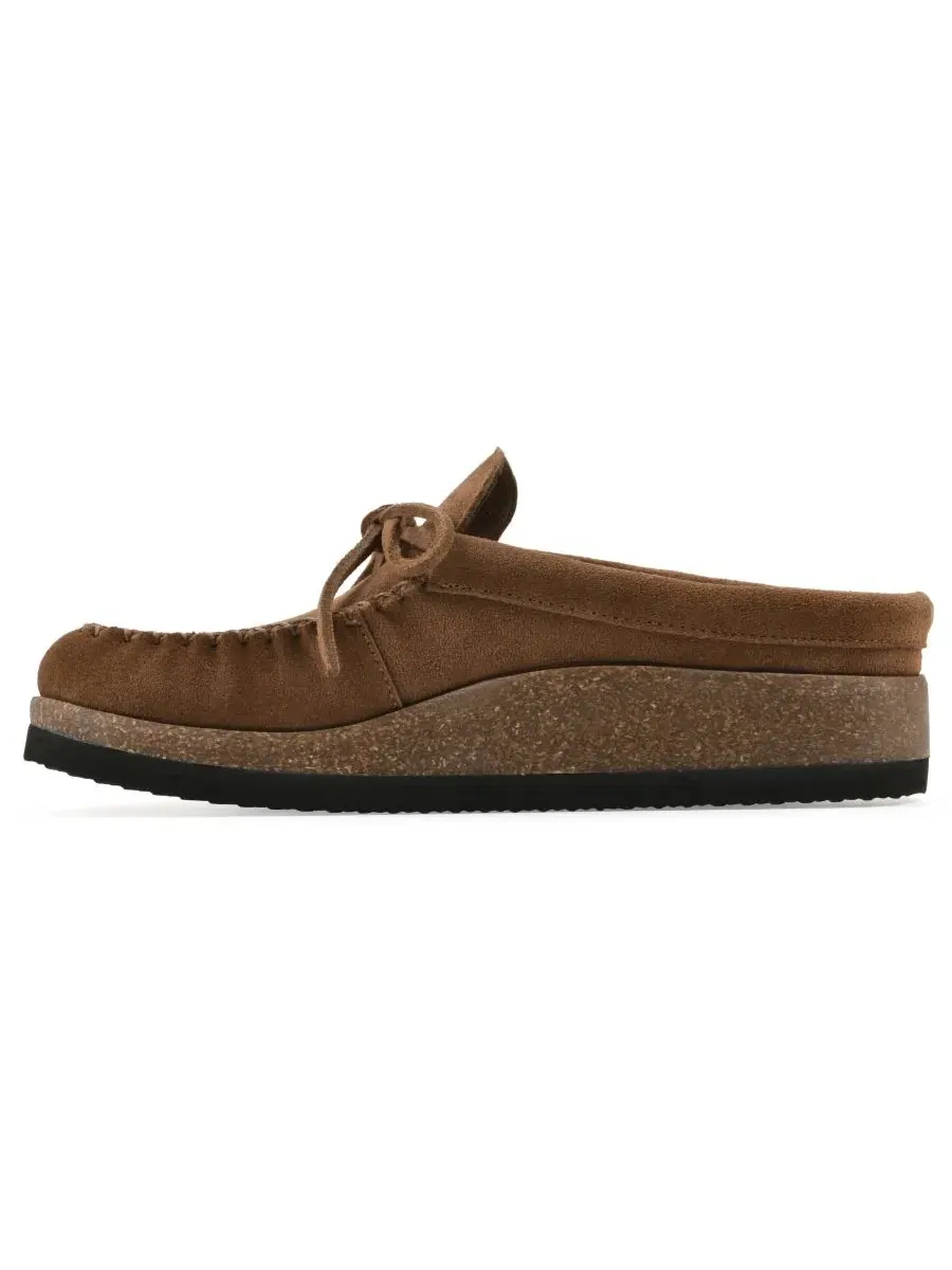 Мюли с закрытым носком Bayhead на плоской подошве White Mountain, New Chestnut Suede — изображение 6 из 6