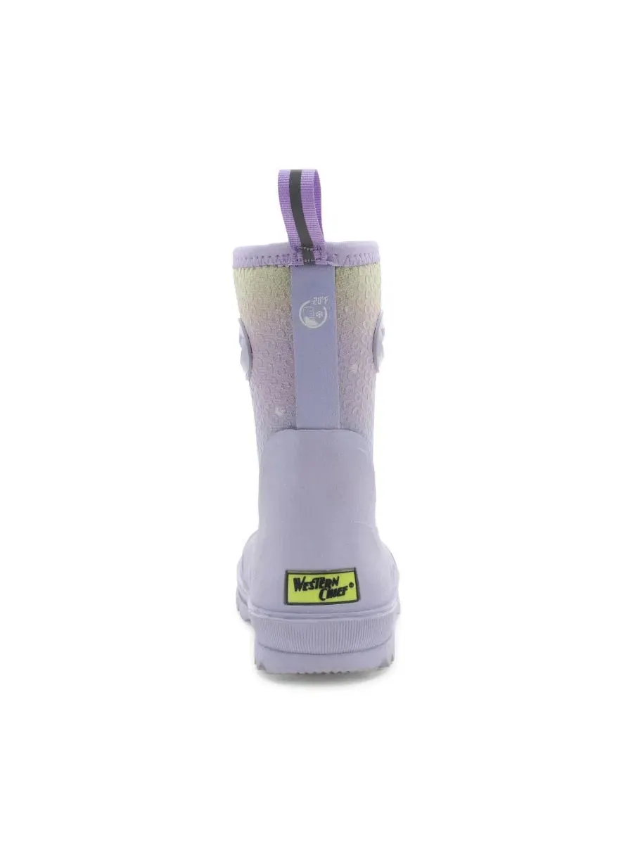 Детский утепленный сапог Traverse Neoprene Cold Weather Boot Western Chief — изображение 3 из 3, фиолетовый