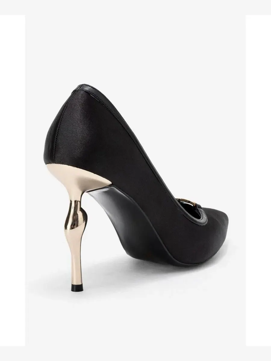 Туфли-лодочки Milos с пряжкой Prologue Shoes — изображение 5 из 6, черный