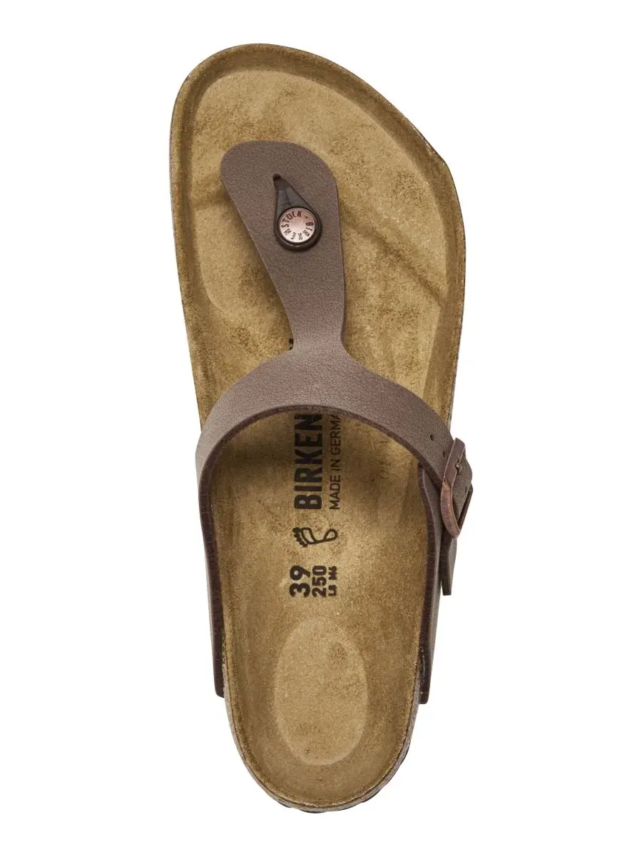 Сандалии Gizeh Birko-Flor Birkenstock — изображение 5 из 6, коричневый