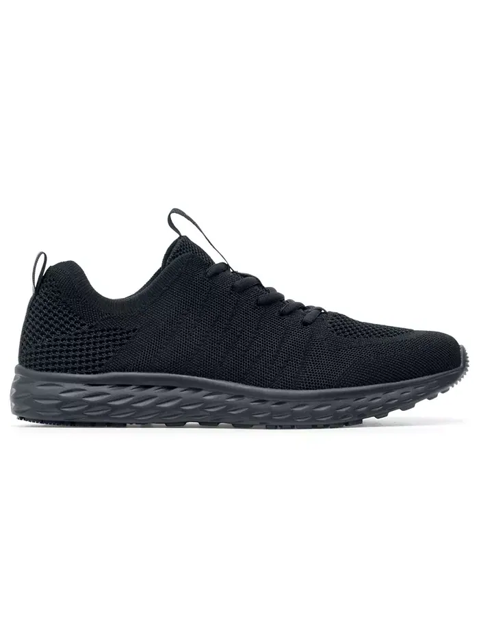 Мужские рабочие дышащие противоскользящие шнурованные ботинки Everlight Shoes For Crews — изображение 2 из 9, черный