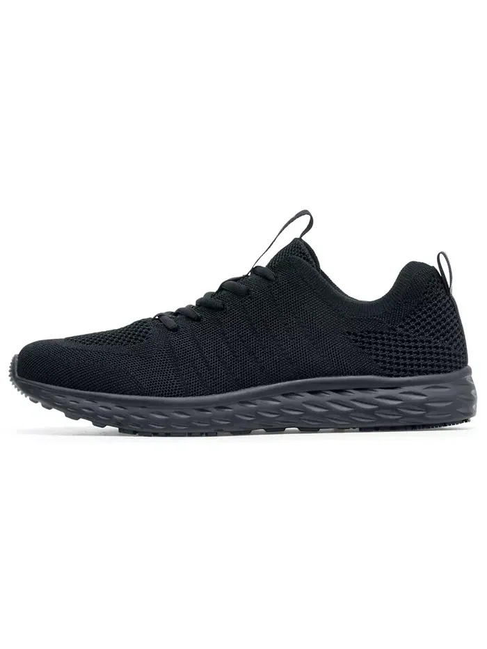 Мужские рабочие дышащие противоскользящие шнурованные ботинки Everlight Shoes For Crews — изображение 9 из 9, черный