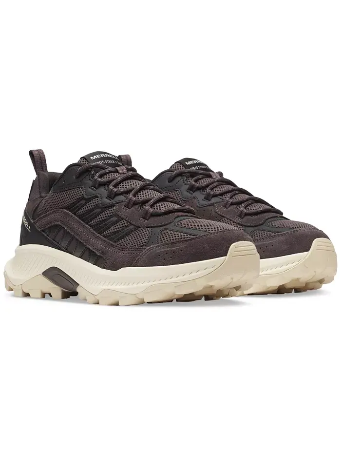 Мужские кроссовки для трекинга Speed Strike 2 со шнуровкой Merrell — изображение 3 из 7, угольный