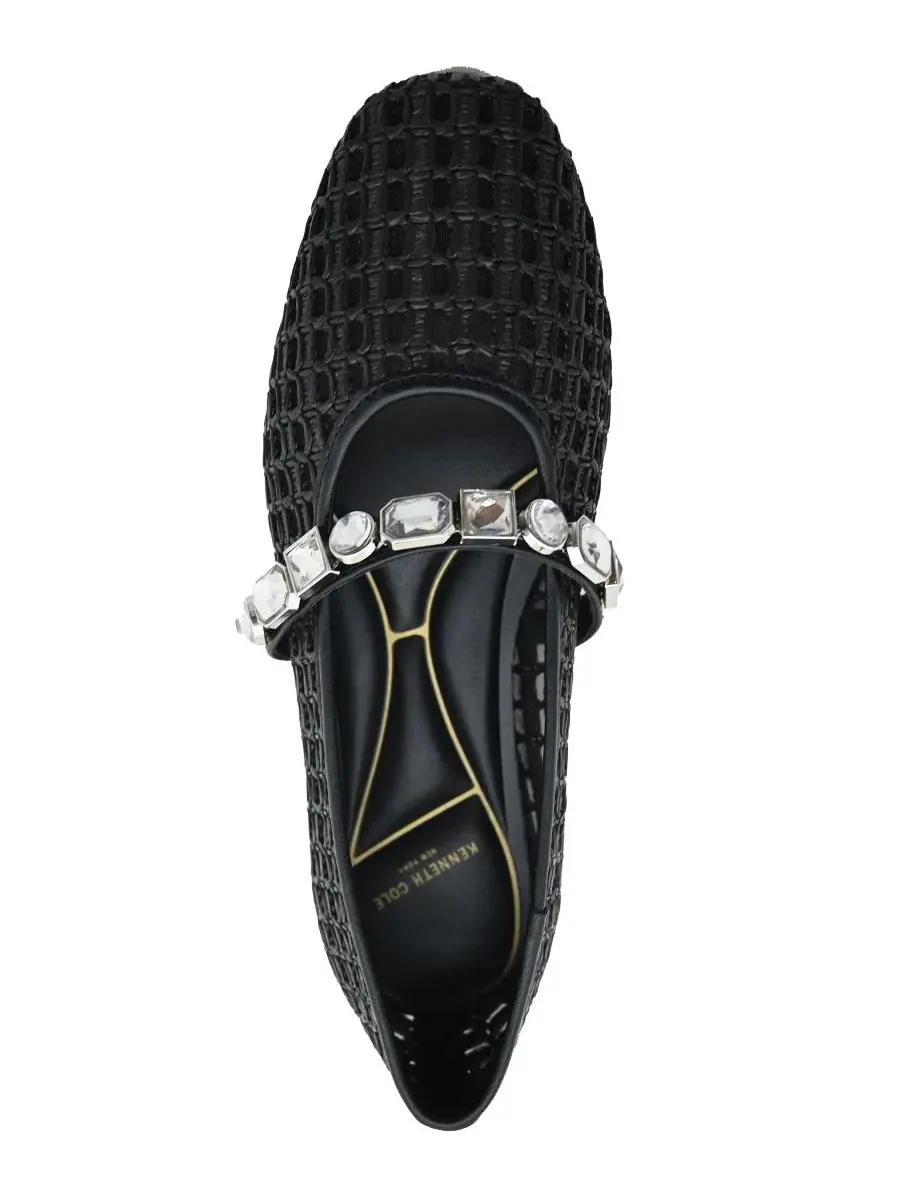 Женские балетки Zeta Mary Jane Kenneth Cole New York — изображение 4 из 8, черный