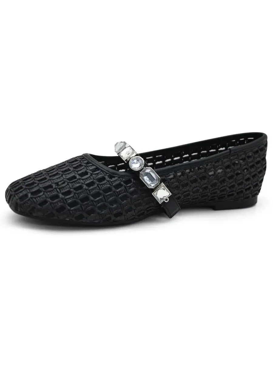 Женские балетки Zeta Mary Jane Kenneth Cole New York — изображение 7 из 8, черный