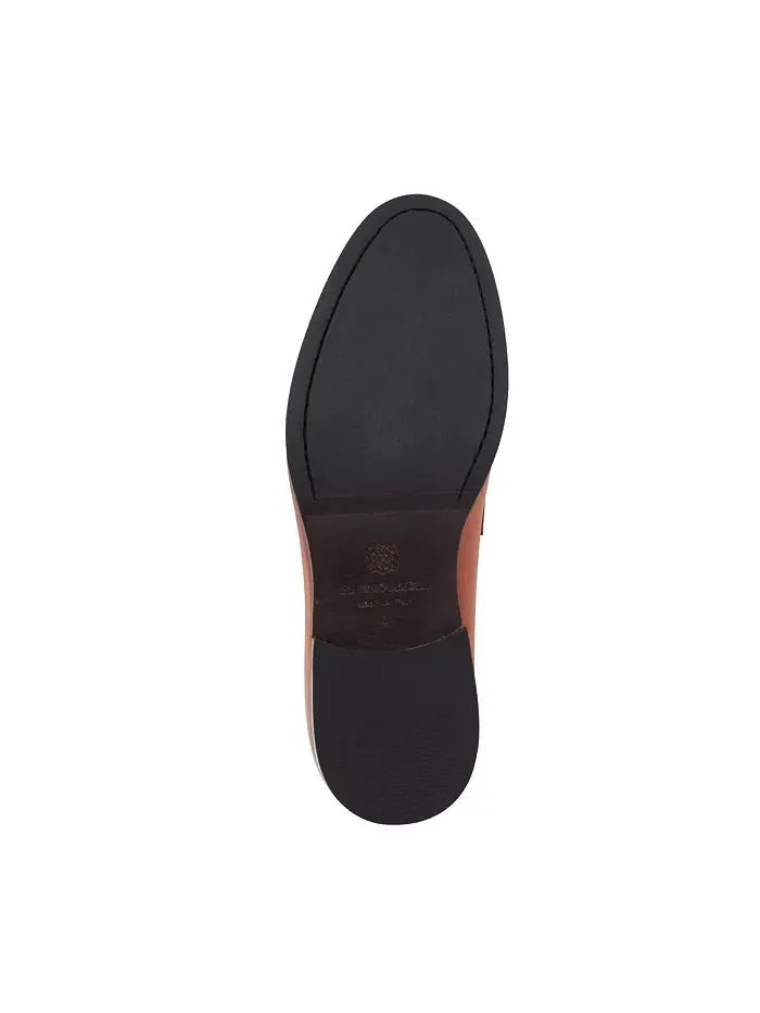 Мужские лоферы Preston Slip On Penny Bruno Magli — изображение 6 из 6, коричневый