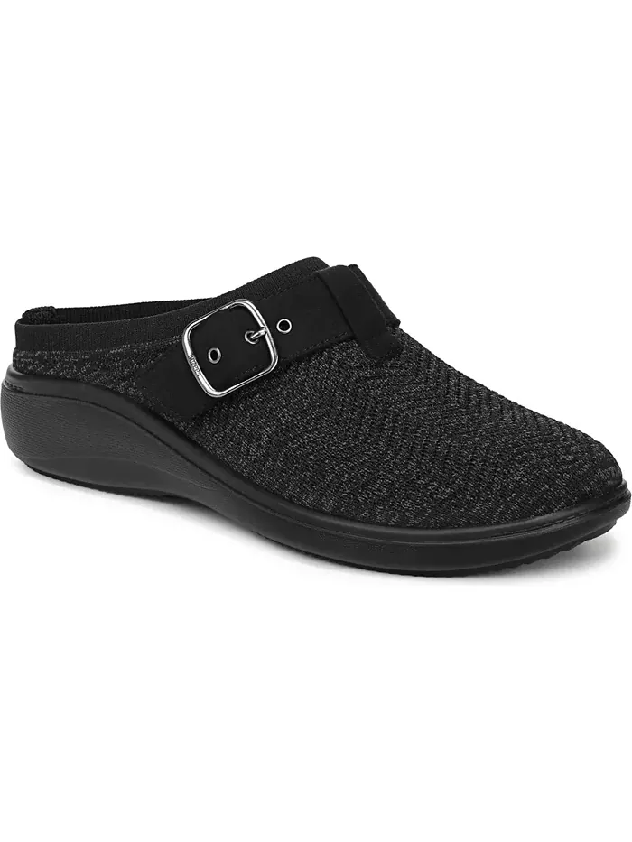 Женские моющиеся сабо Balance-Knit с круглым носком LifeStride — изображение 1 из 5, черный