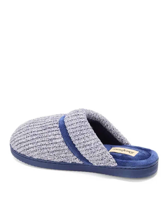 Женские тапочки Serena Marled Chenille Scuff Dearfoams — изображение 3 из 5