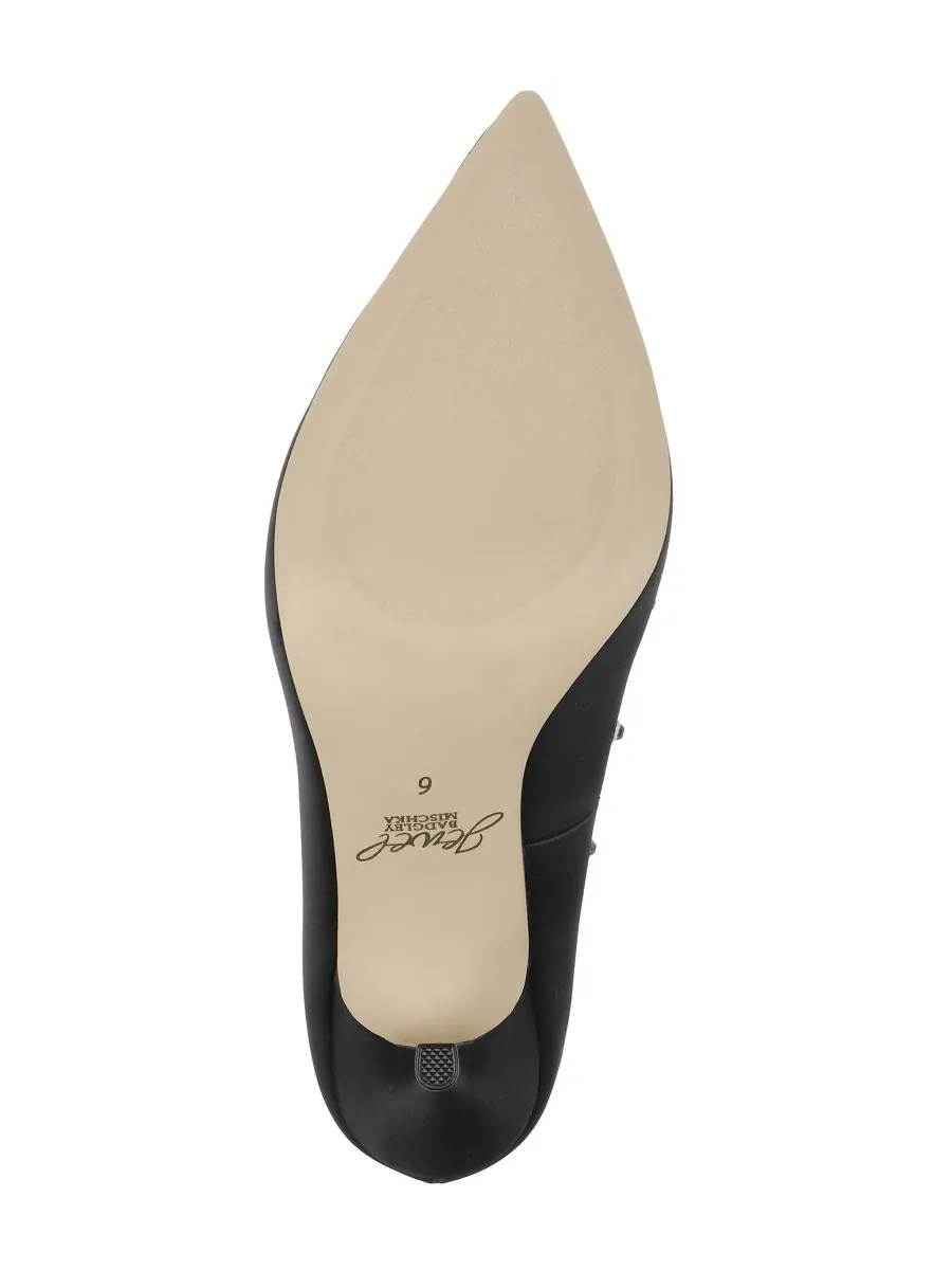 Женские вечерние туфли Eleni Jewel Badgley Mischka — изображение 5 из 5, черный