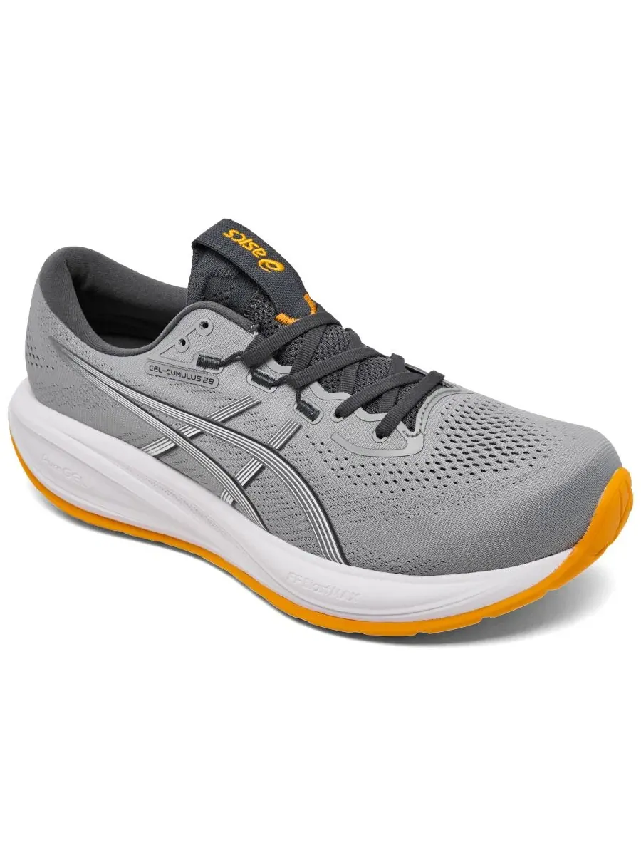 Кроссовки для бега Asics GEL-CUMULUS 28 — изображение 1 из 6, серый синий оранжевый