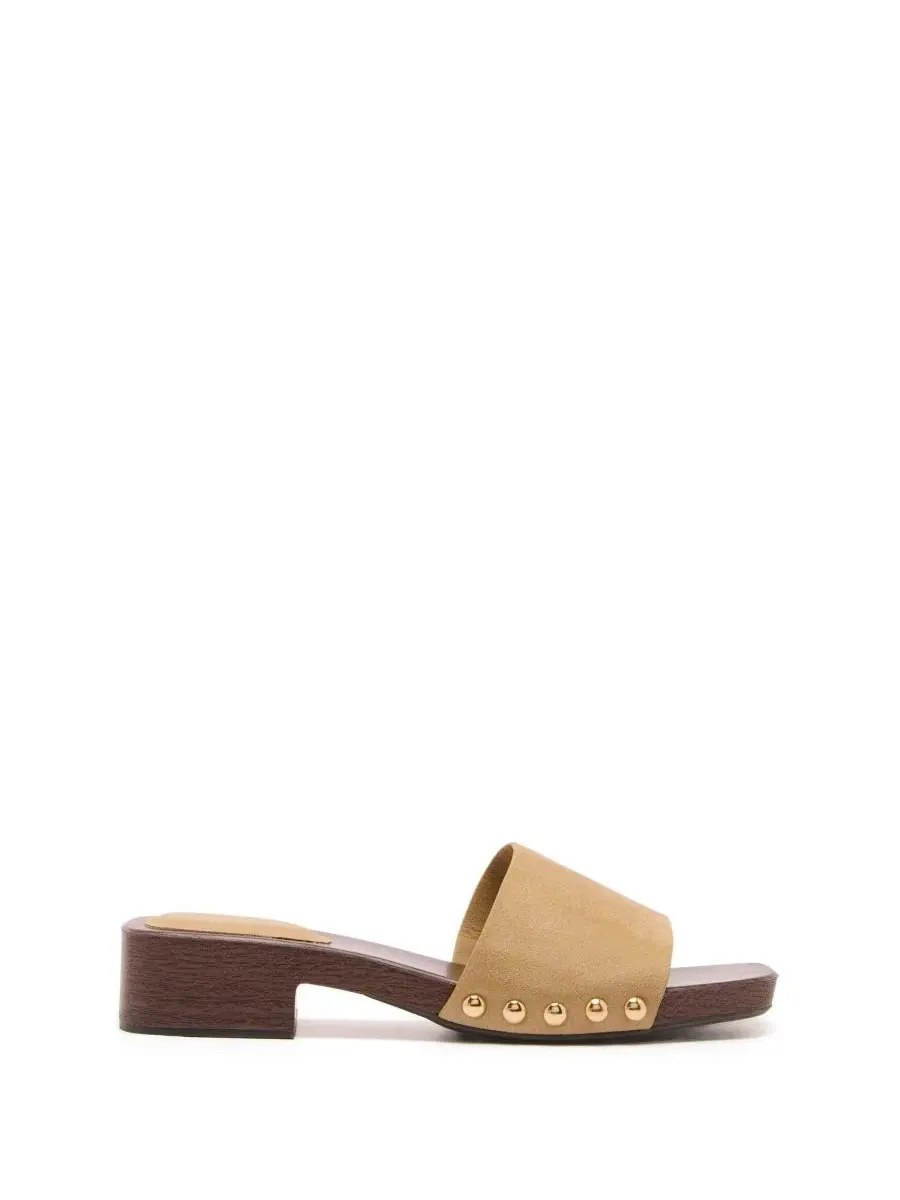 Женские сандалии с квадратным мысом Zane Open Square Toe Therapy Australia, Cashew Faux Suede — изображение 2 из 5