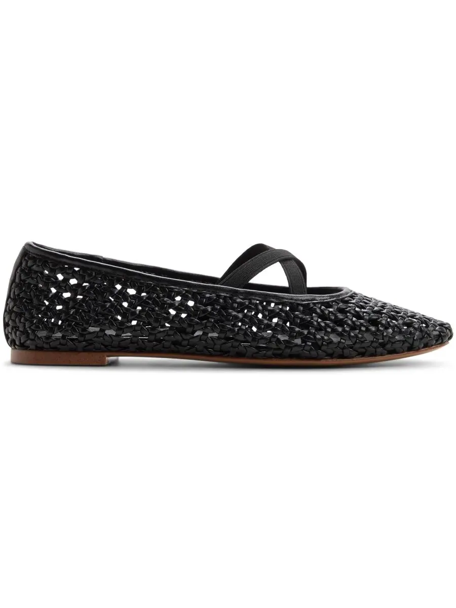 Женские балетки Cornelia без шнурков ALDO, черный woven — изображение 2 из 6