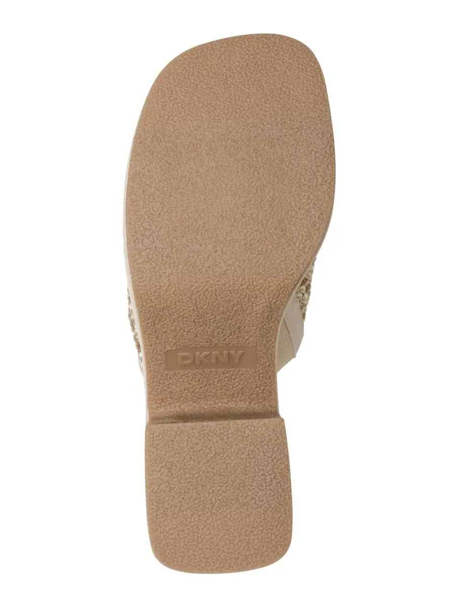 Женские сандалии на платформе Multan DKNY, Natural/Chino Woven — изображение 5 из 5