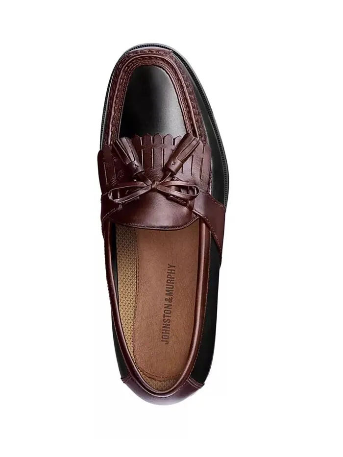 Мужские мокасины Aragon II Kiltie Tassel Johnston & Murphy — изображение 2 из 4, черный
