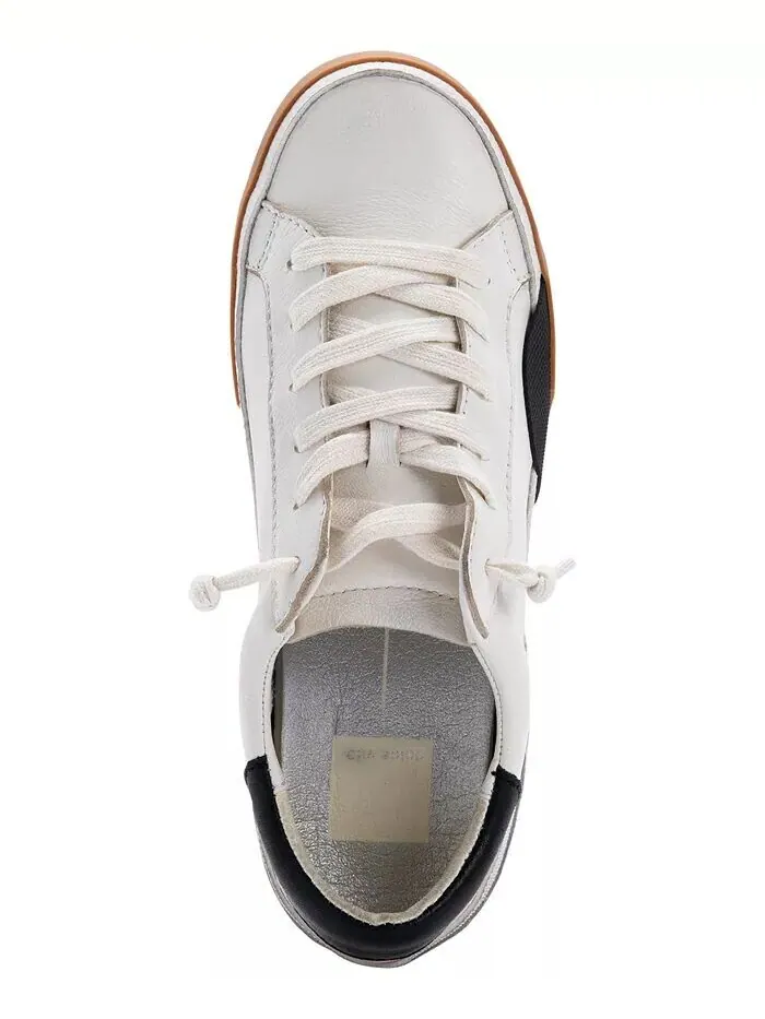 Женские кроссовки Zina Lace Up Dolce Vita — изображение 4 из 8, белый/черный