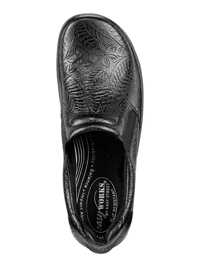 Легкие рабочие клоги Bind Slip-on Easy Street — изображение 4 из 6, черный