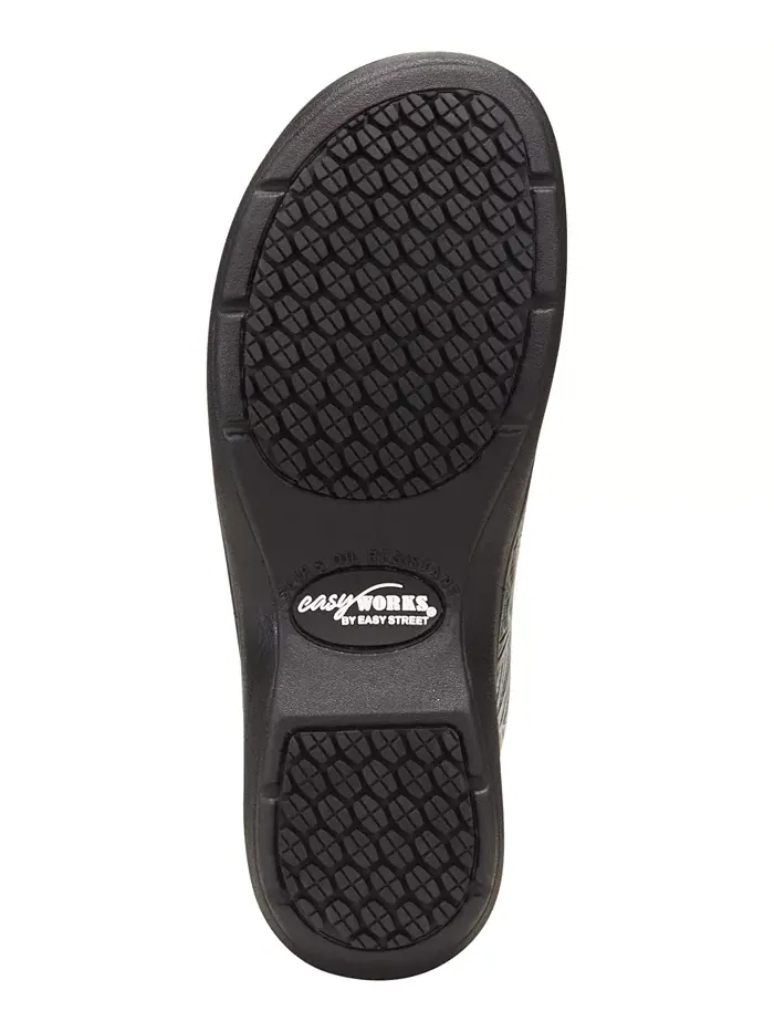 Легкие рабочие клоги Bind Slip-on Easy Street — изображение 5 из 6, черный