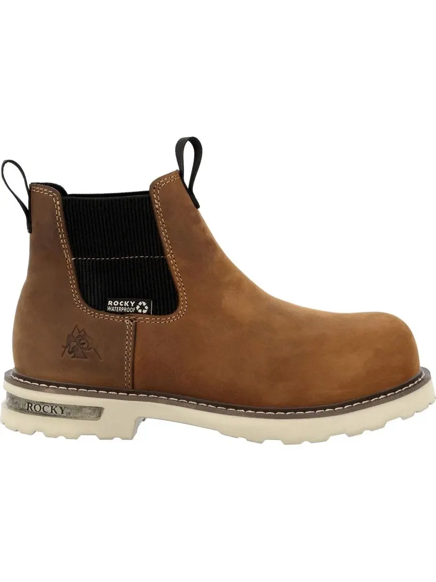 Женские ботинки-челси Grindstone XTR ROCKY — изображение 3 из 5, коричневый