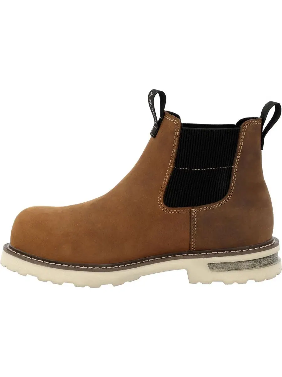 Женские ботинки-челси Grindstone XTR ROCKY — изображение 4 из 5, коричневый